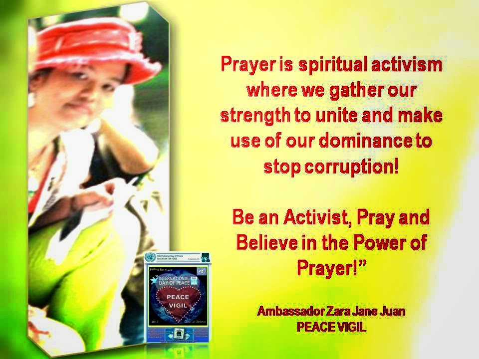 Prayer is spiritual activism