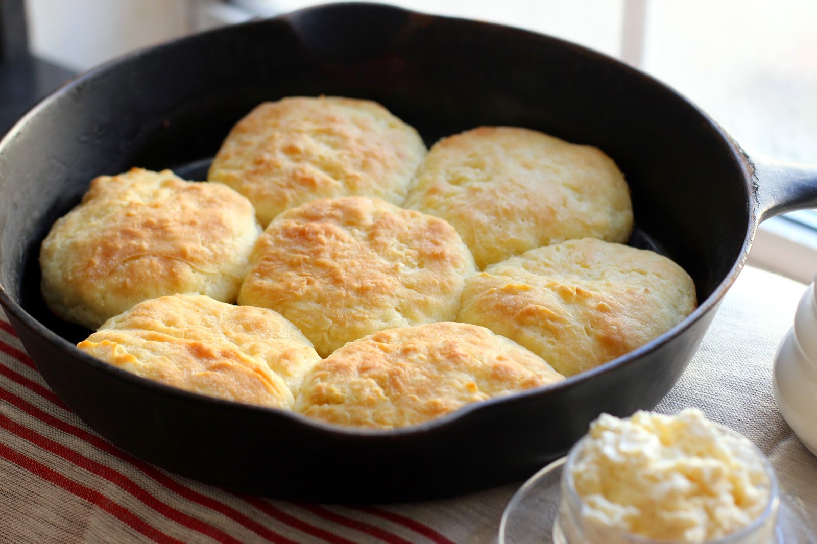 The Owl with the Goblet Fluffy Buttermilk Biscuits with Honey Butter