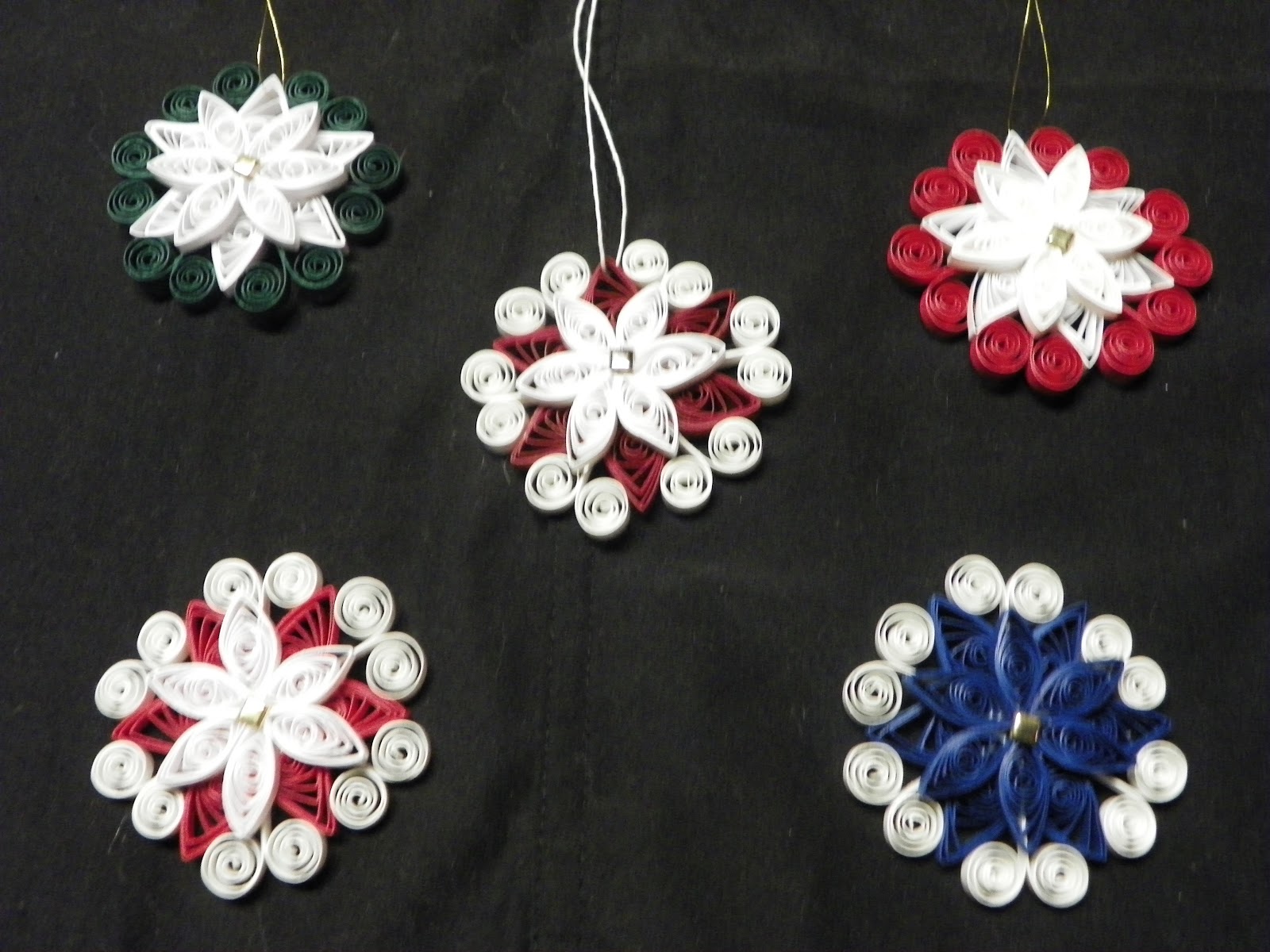 Twirl 'n Time Quilled Christmas Snowflakes & Medallions!!!!