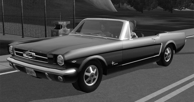 My Sims 3 Blog: Classic Ford Mustang Convertible by Bloom My Sims 3 Blog: Classic Ford Mustang Convertible by Bloom