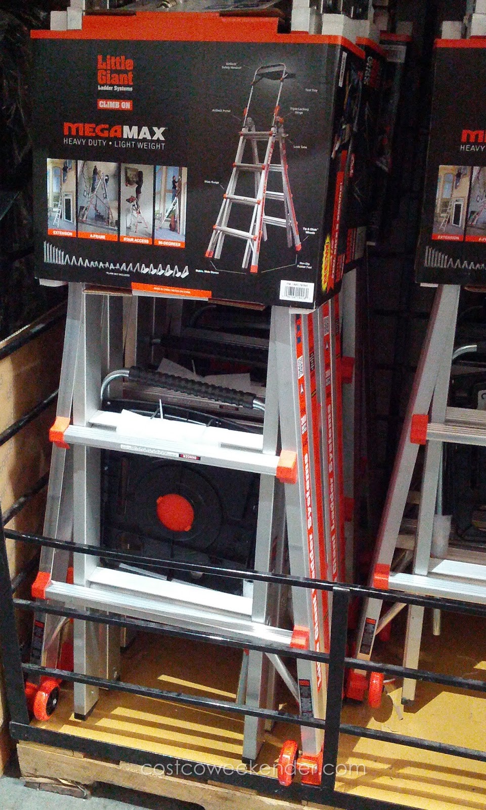 Little Giant Megamax M17 Aluminum Ladder Costco Weekender