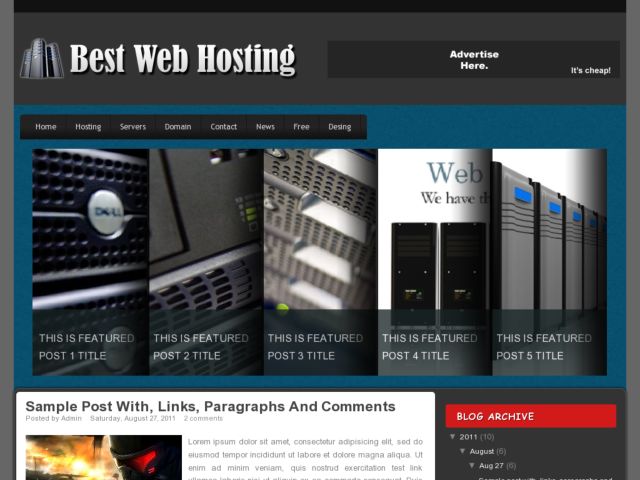 cheap web hosting plans