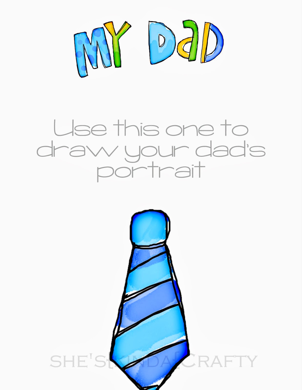Time For A Quiz Father S Day Free Printables Shes Kinda Crafty