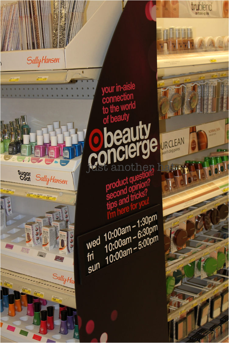 just another hat beauty concierge service at target beauty concierge