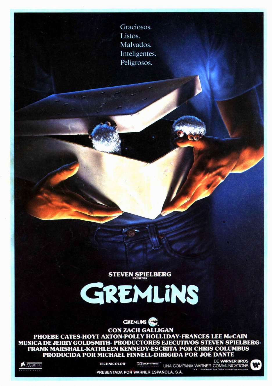 Mi top de videoclub ochentero GREMLINS+POSTER