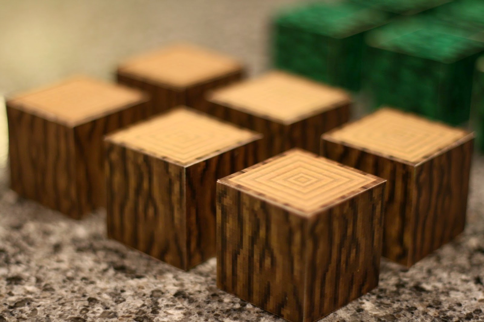 Life of Gregory D DIY Wood Minecraft Blocks