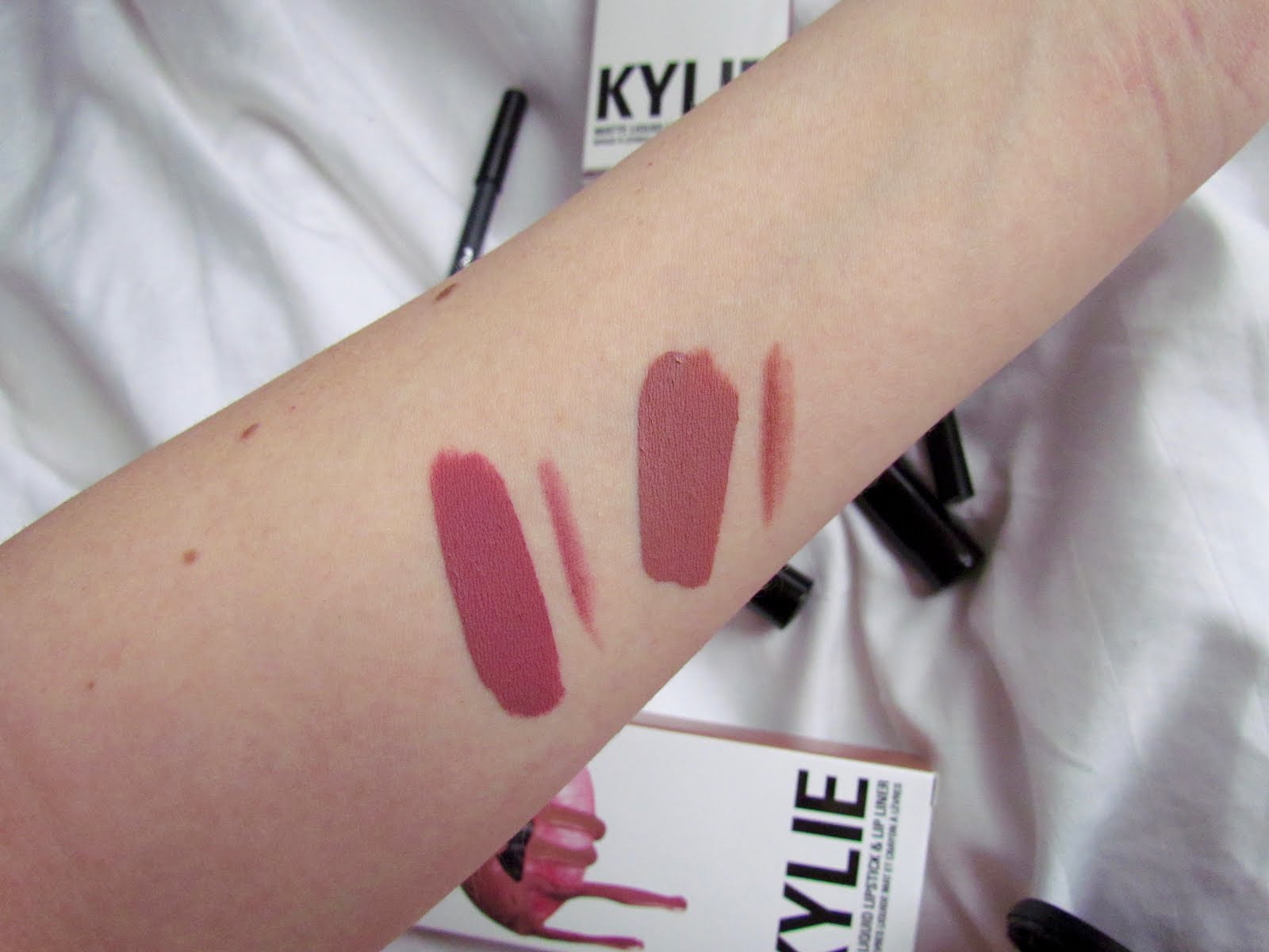 Honest Kylie Cosmetics Matte Liquid Lipstick Review + Swatches Posie