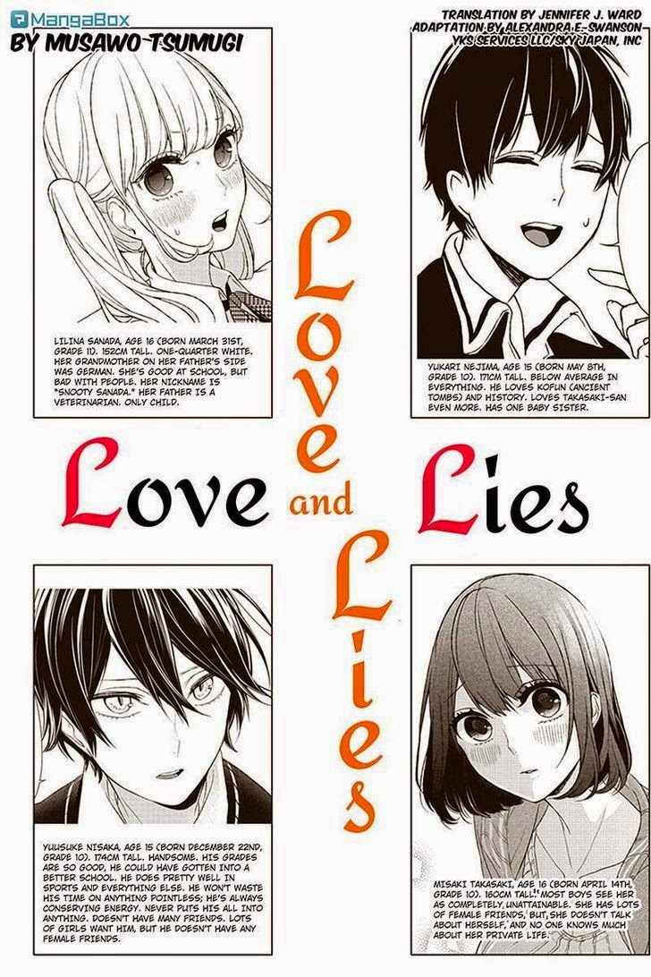 Koi To Uso Chapter 38 Mangahasu Kebohongan dilarang dan cinta ganda dilarang. mangahasu
