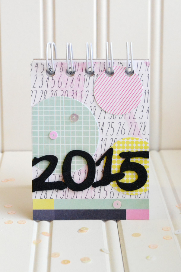 Aly Dosdall Bitty Desk Calendar Free Printable