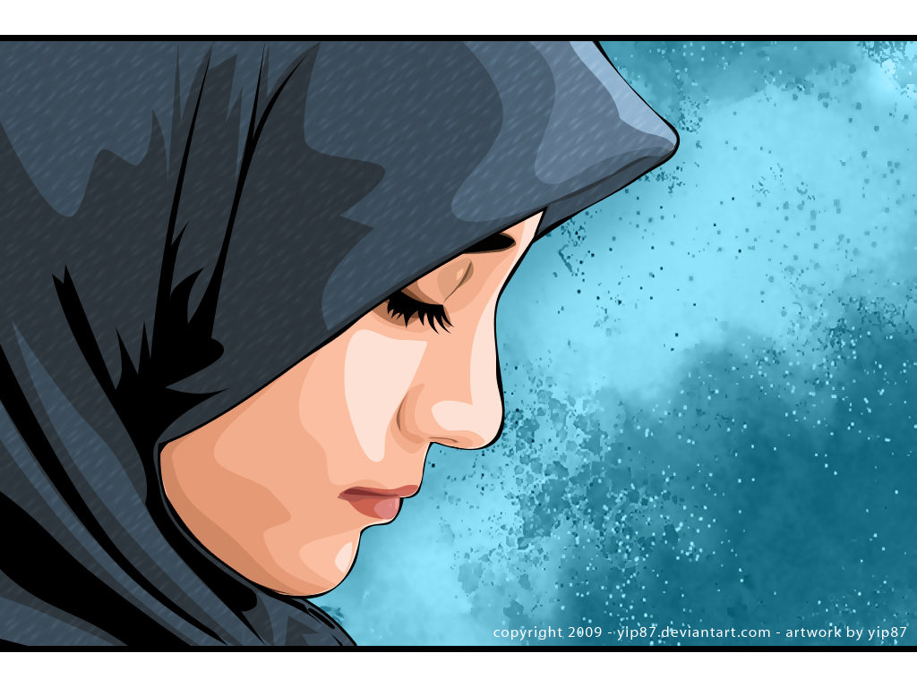 Nini Si Pelupa Kartun Muslimah Cantik Dengan Berjilbab