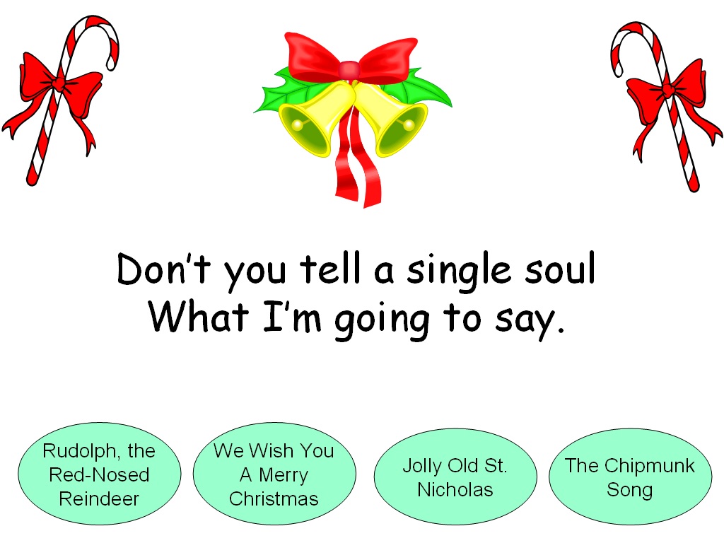 Christmas song emoji quiz daily mail Student Survive 2 Thrive: Name the Christmas Song Trivia Game