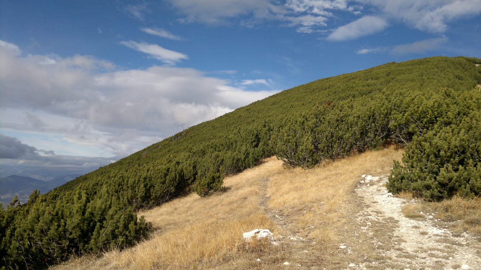 Abruzzo a piedi 04/12/2011 Blockhaus Majella