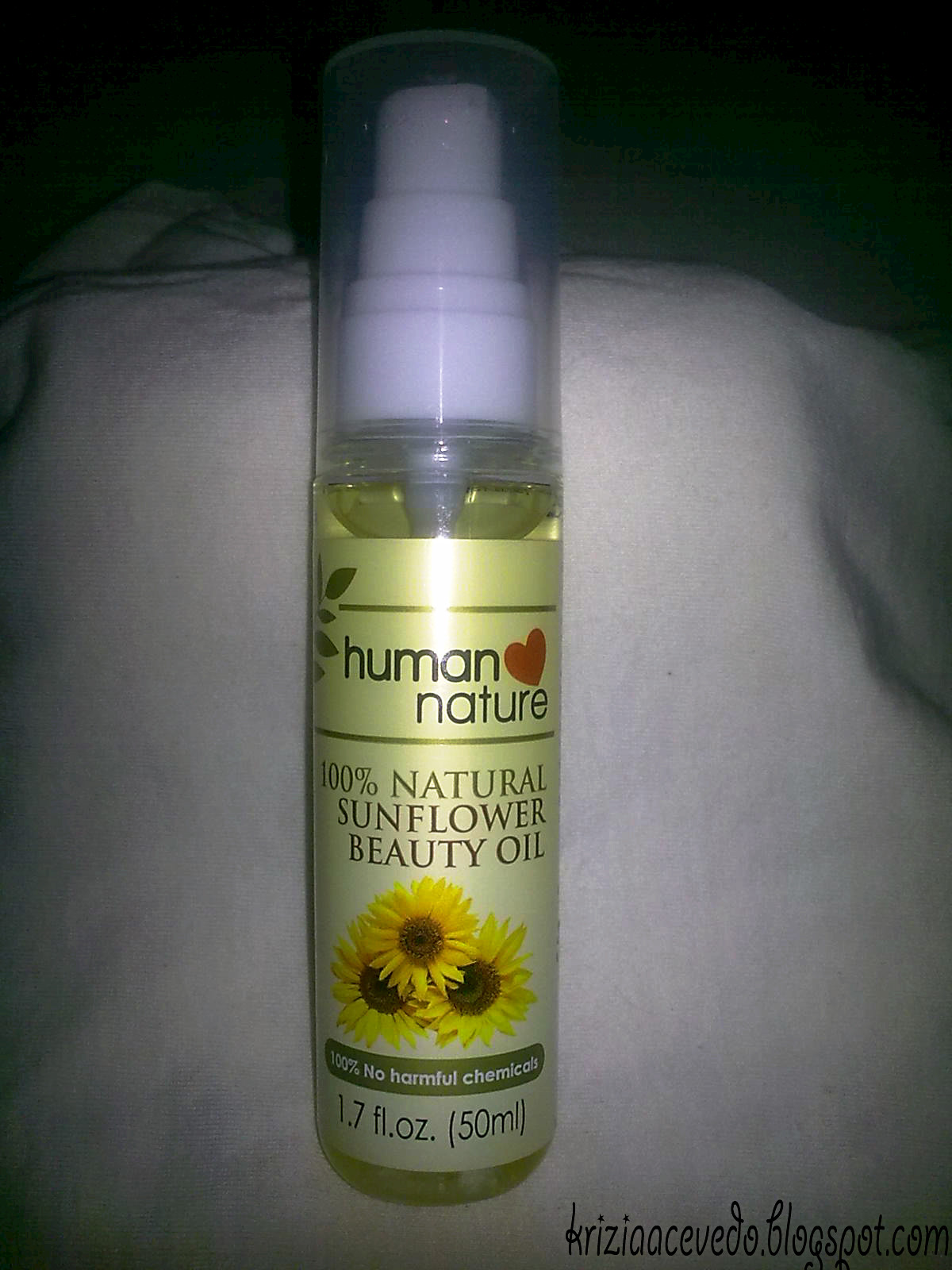 Thumbelisha's Corner Human Heart Nature Sunflower Beauty Oil Review