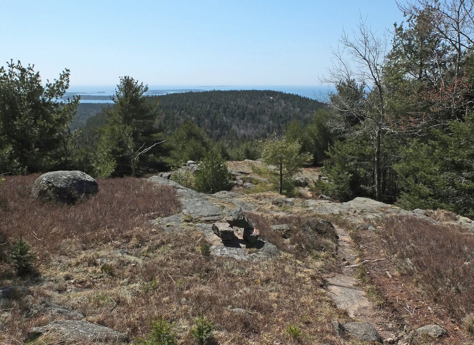 Hiking in Maine with Kelley 4/28/13 Cedar Swamp Mountain