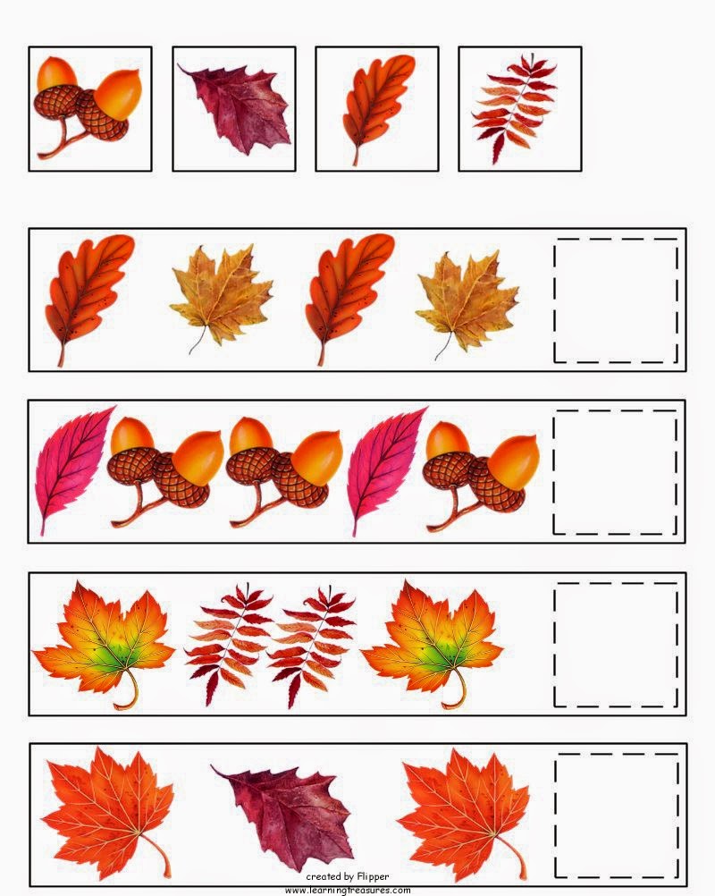 Free Fall / Autumn Preschool Printables. | Montessori Nature