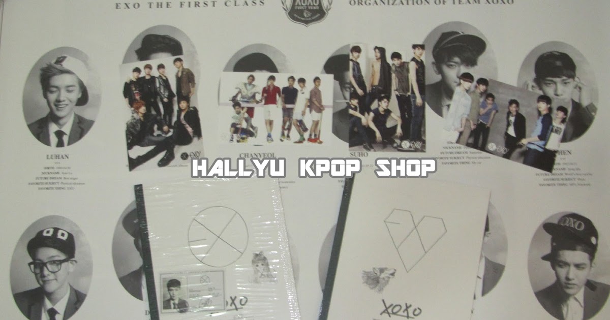 Hallyu Kpop Shop Exo Xoxo Album Set