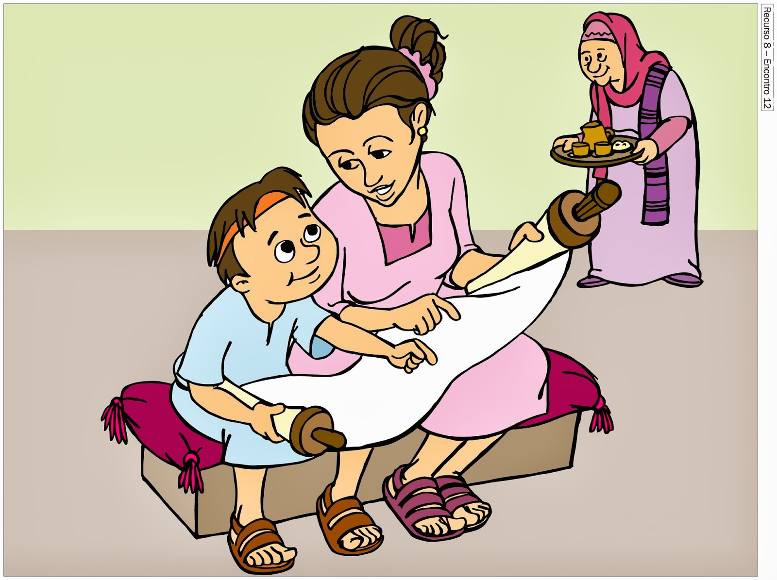 Criança com Jesus, Só Alegria! Timóteo, Eunice e Lóide