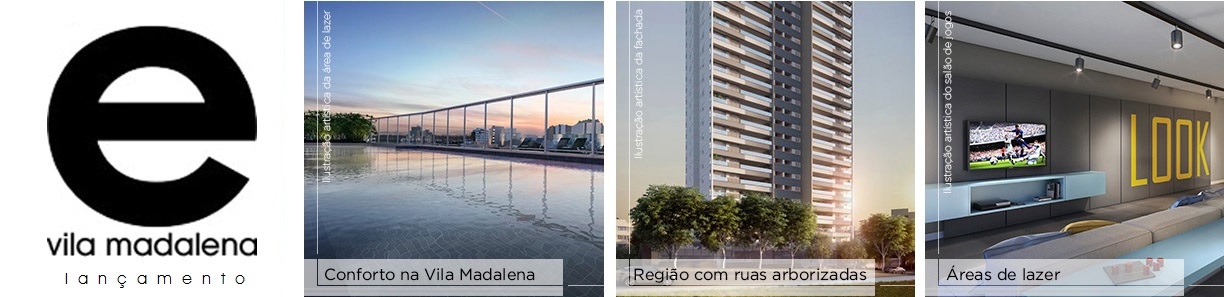 E Vila Madalena. Apartamentos de 149m² 4 dorms. em lançamento na Vila Madalena, São Paulo-SP-Brasil