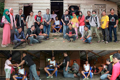 kegiatan amal komunitas fotografer Bangka Belitung