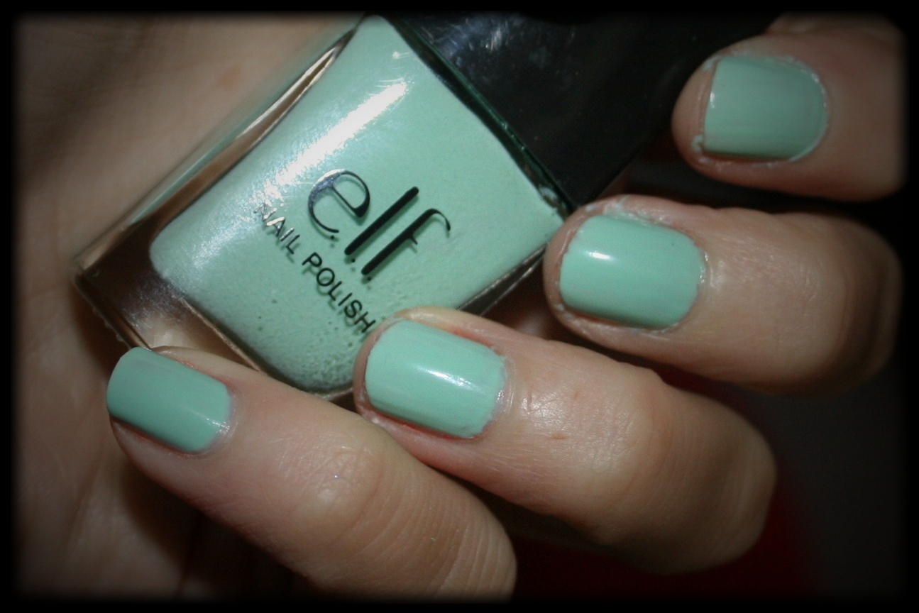 2. The Face Shop Trendy Nails Basic Nail Polish in "Mint Green" - wide 4