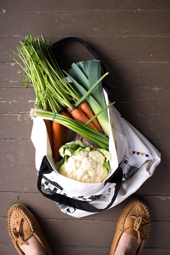 Flourishing Foodie Roasted Cauliflower, Leek, and Carrot Soup