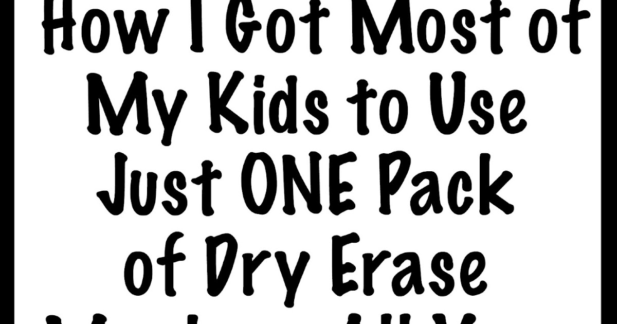 Heidisongs Resource How I Got My Kids to Use Just ONE Pack of Dry