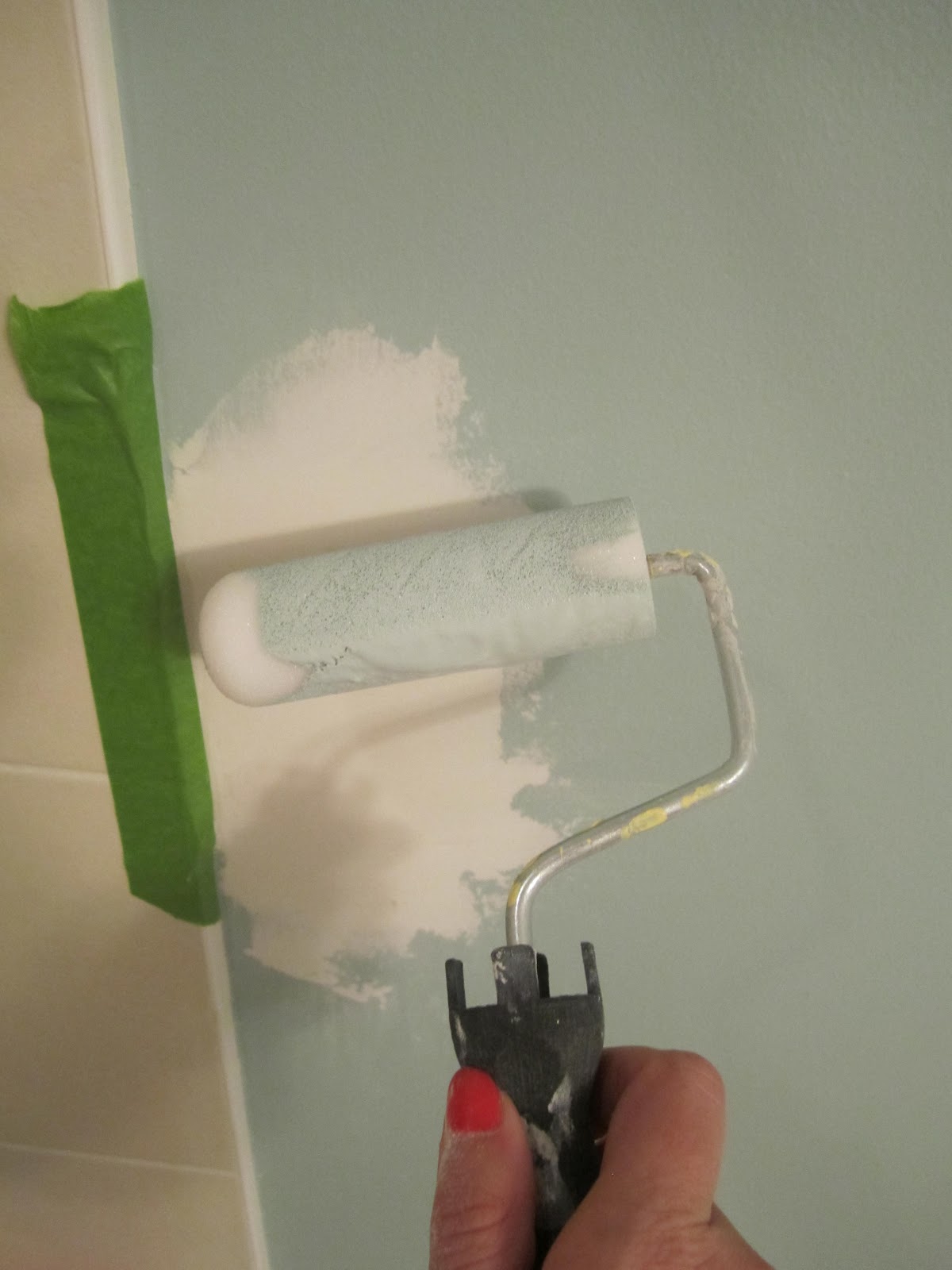 Waffling I Had a Rackcident {How to Remove a Glued on Towel Rack}