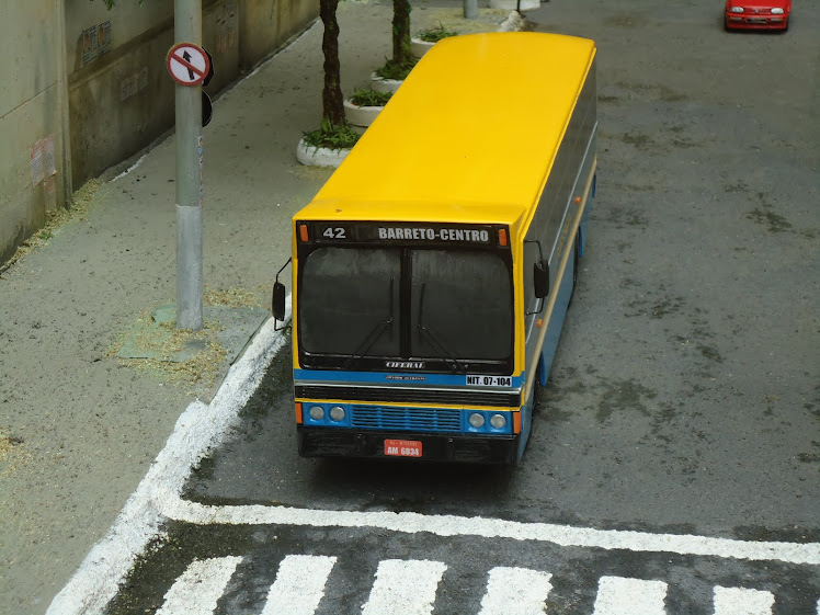 MINIATURA DE ÔNIBUS CIFERAL PADRON ALVORADA