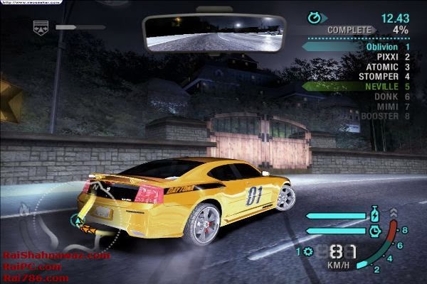 Need For Speed Underground Pc Highly Compressed