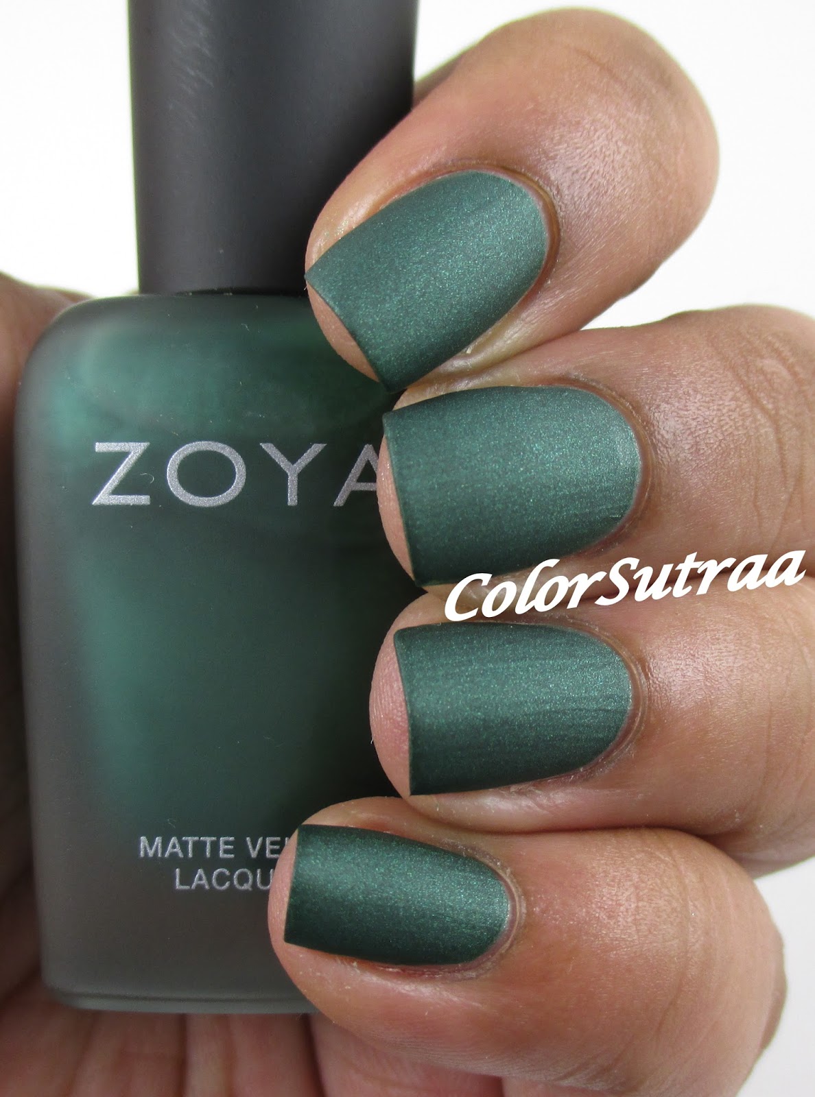 ZOYA Matte Velvets : Swatches and Review - ColorSutraa