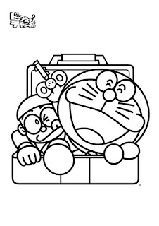 doraemon coloring pages for kids