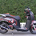 Modifikasi Motor Matic Warna Hitam 2014