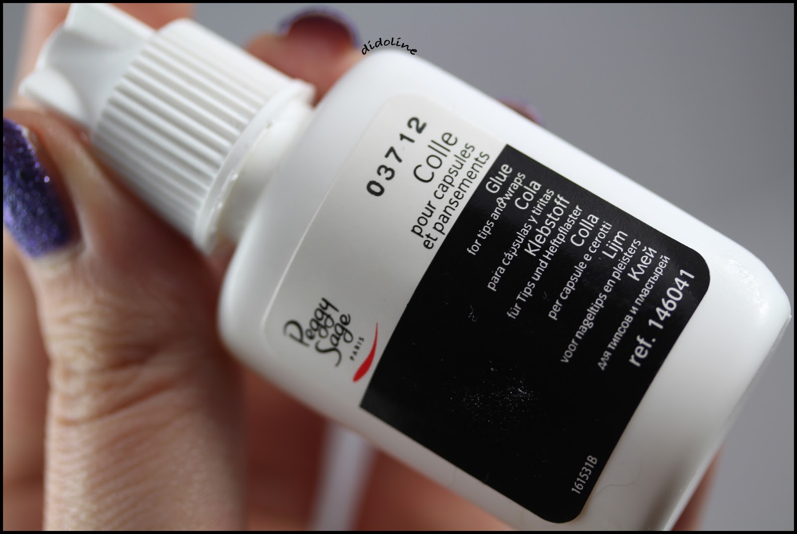 Comment réparer un ongle fissuré avec Peggy Sage? Didoline