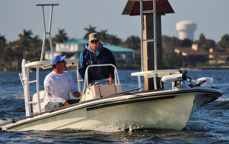 The Pine Island Angler Stu Apte And Beavertail Skiffs At The Ft. Myers