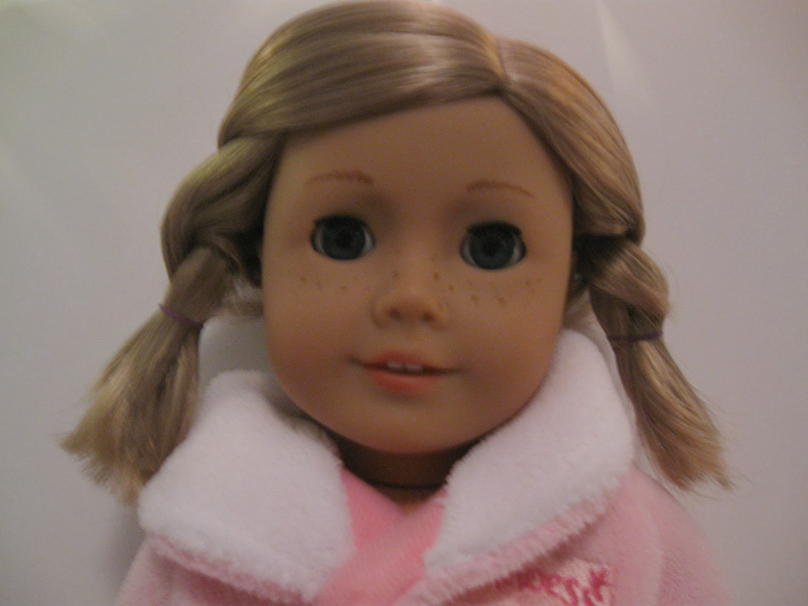 Messy Side Braids- Since Kits hair is so short, she can only have ...