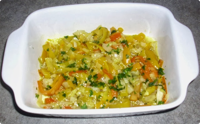 Pimientos Con Hinojos Y Curry