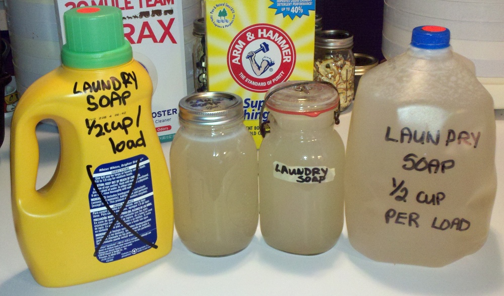 The Freehold How to make liquid laundry soap