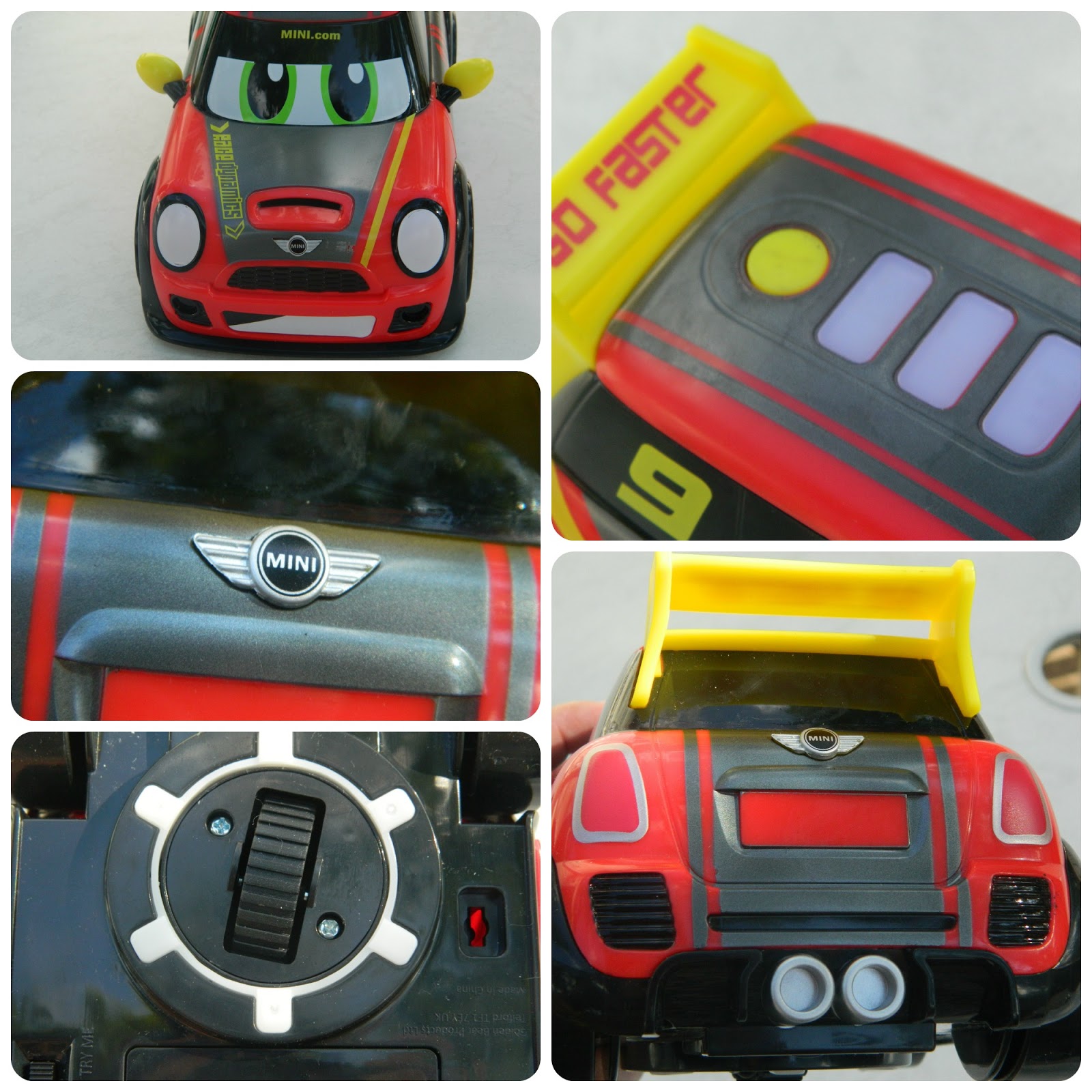 Go Mini Power Boost Car from Golden Bear Toys Red