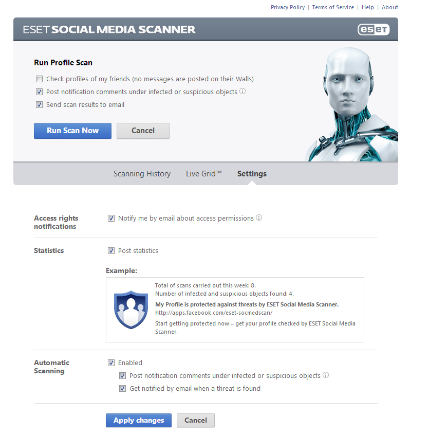 Thủ Thuật FaceBook Cách quét virus, mã độc cho Facebook Tránh phiền