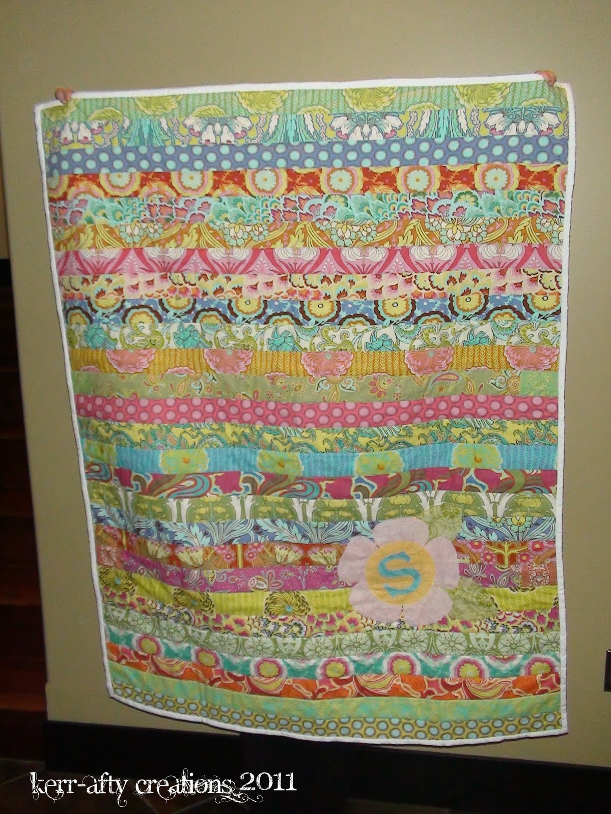 Kerrafty Creations Toddler Bed Quilt