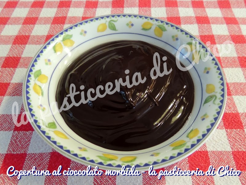 Copertura al cioccolato morbida