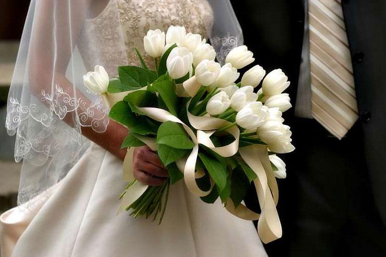 The Wedding Collections Tulips Wedding Flowers