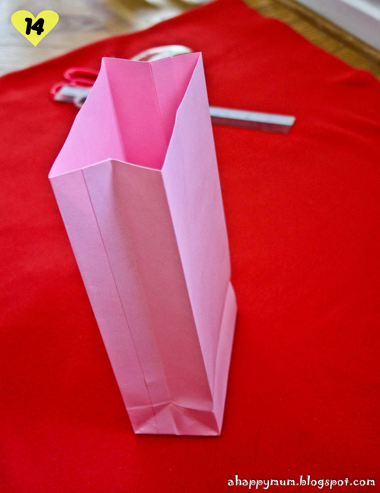 How to make Paper Bag without glue / Origami Paper Bag (no glue