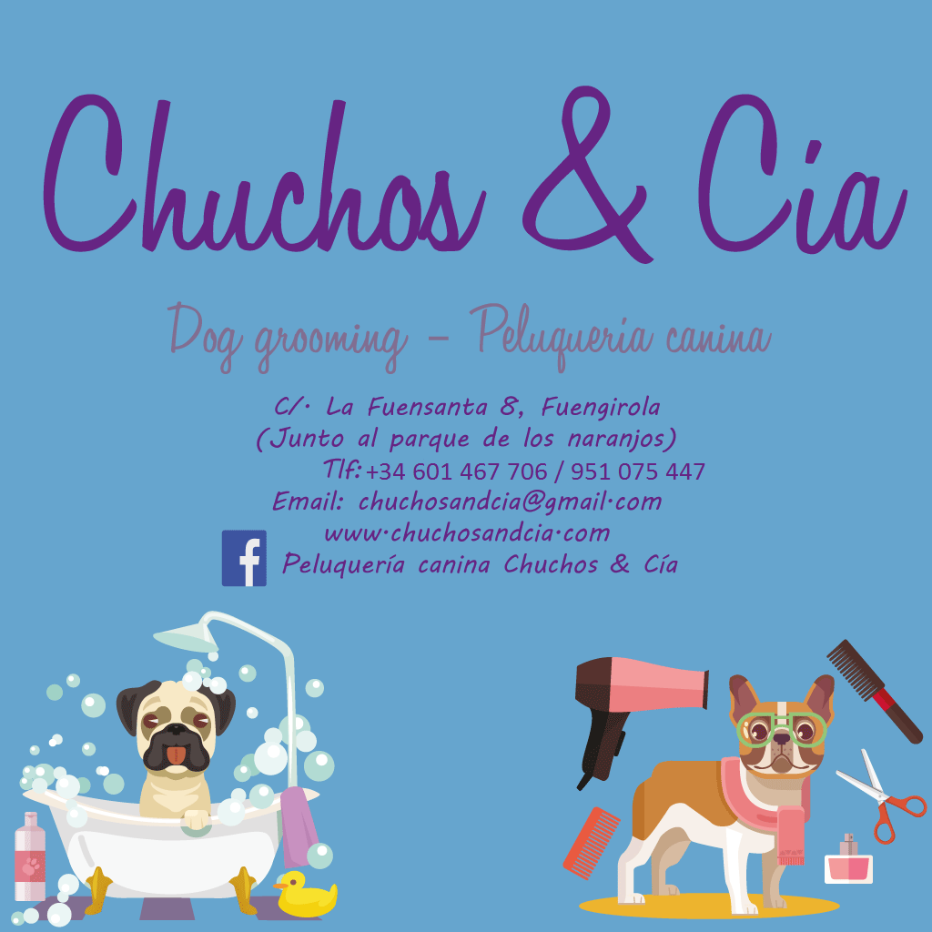 Peluquería canina en Fuengirola Chuchos & Cía