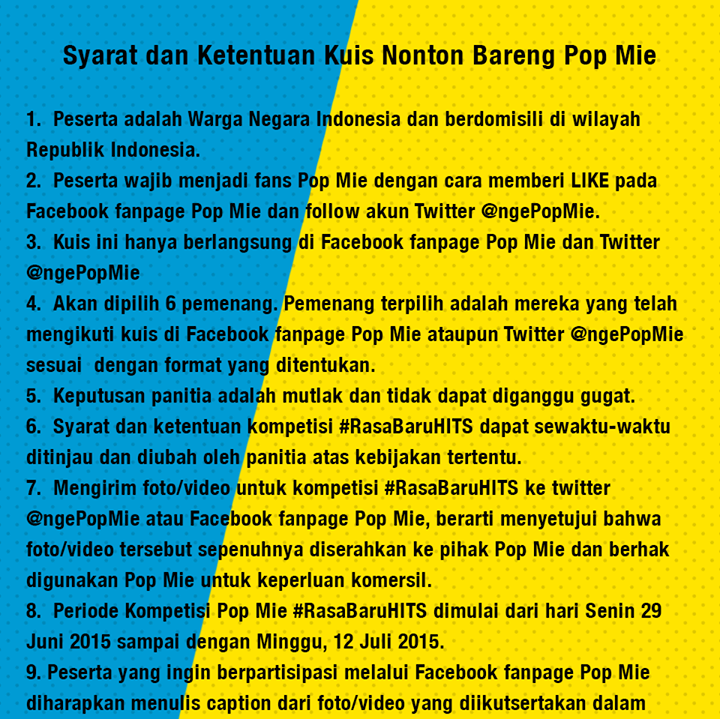 Kontes Pop Mie Rasa Baru HITS Berhadiah 2 Xiaomi YI 3 Kontes%2BPop%2BMie%2BRasa%2BBaru%2BHITS%2BBerhadiah%2B2%2BXiaomi%2BYI 3