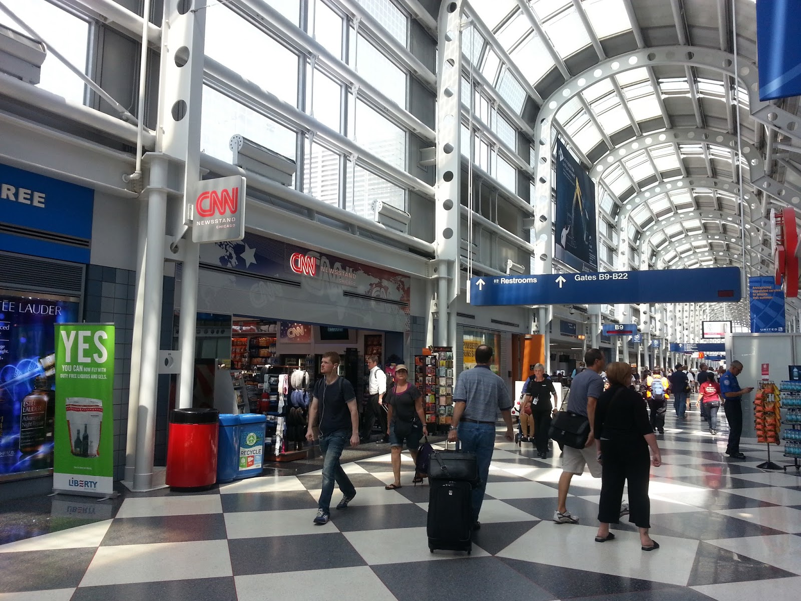 One Postcard a Day Airport Mailboxes Chicago