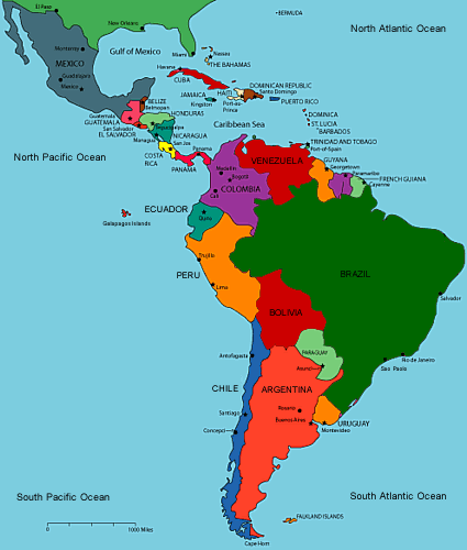 Josenmiami History Blog Map Quiz For Latin America