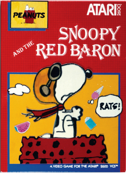 snoopy and the red baron atari