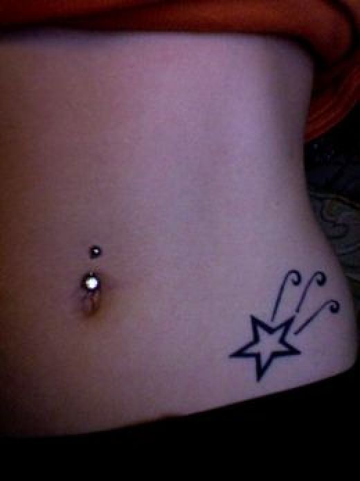 star tattoos for girls. Now this star tattoo wud be