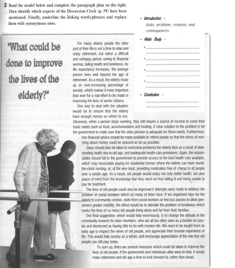 Problem solution essay format picture